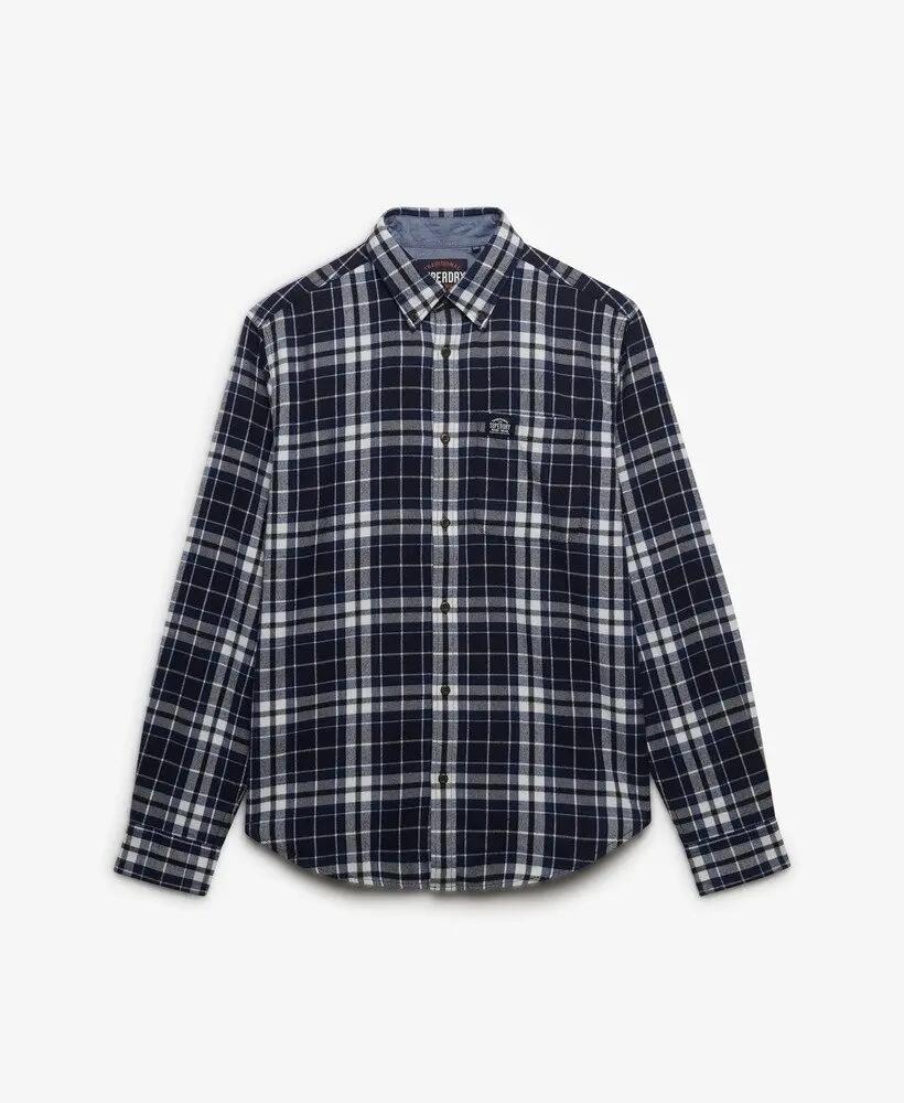 Hosszú ujjú pamut ing Superdry Lumberjack 7/7