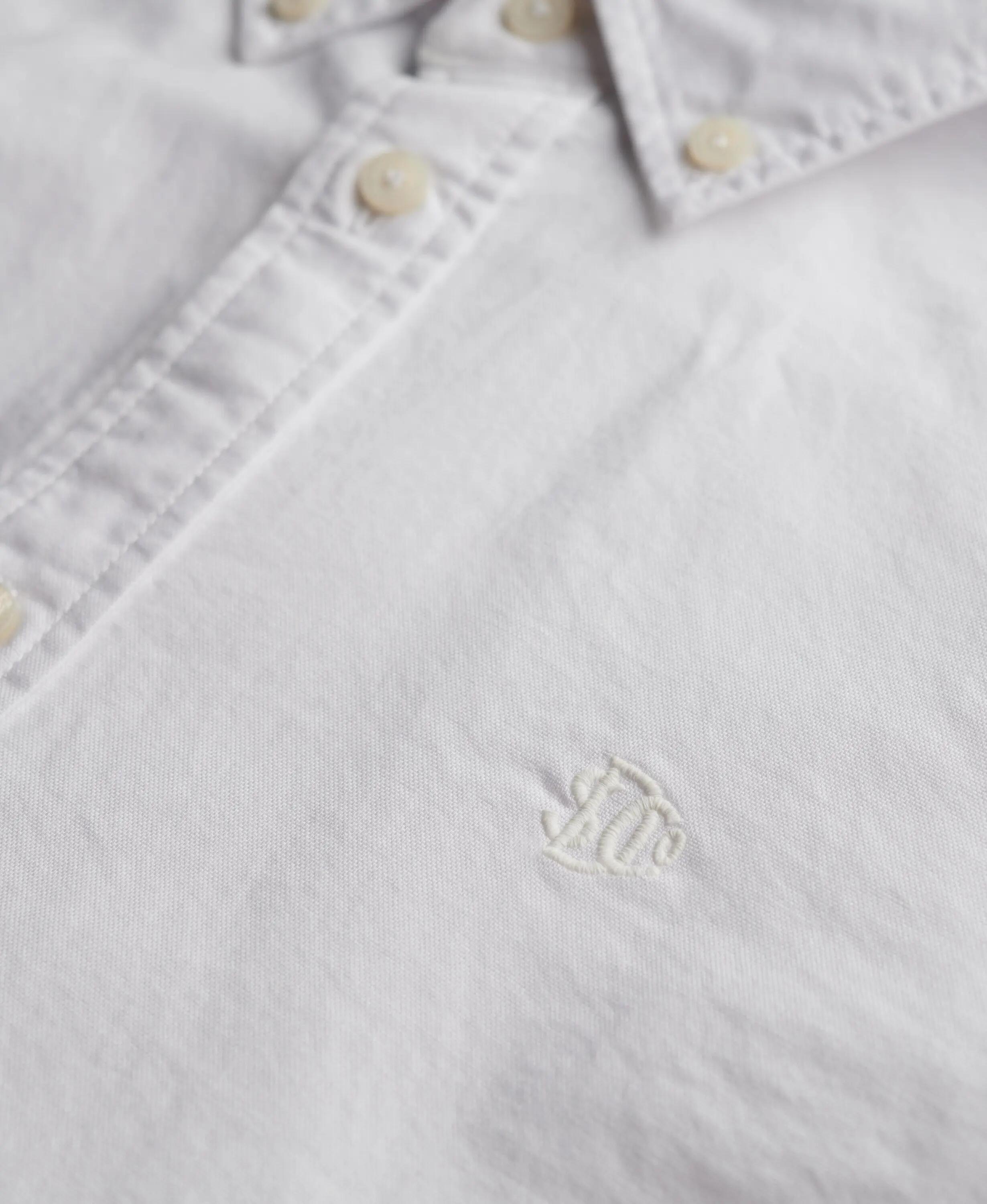 superdry Camicia Slim Oxford a Maniche Lunghe 6/7