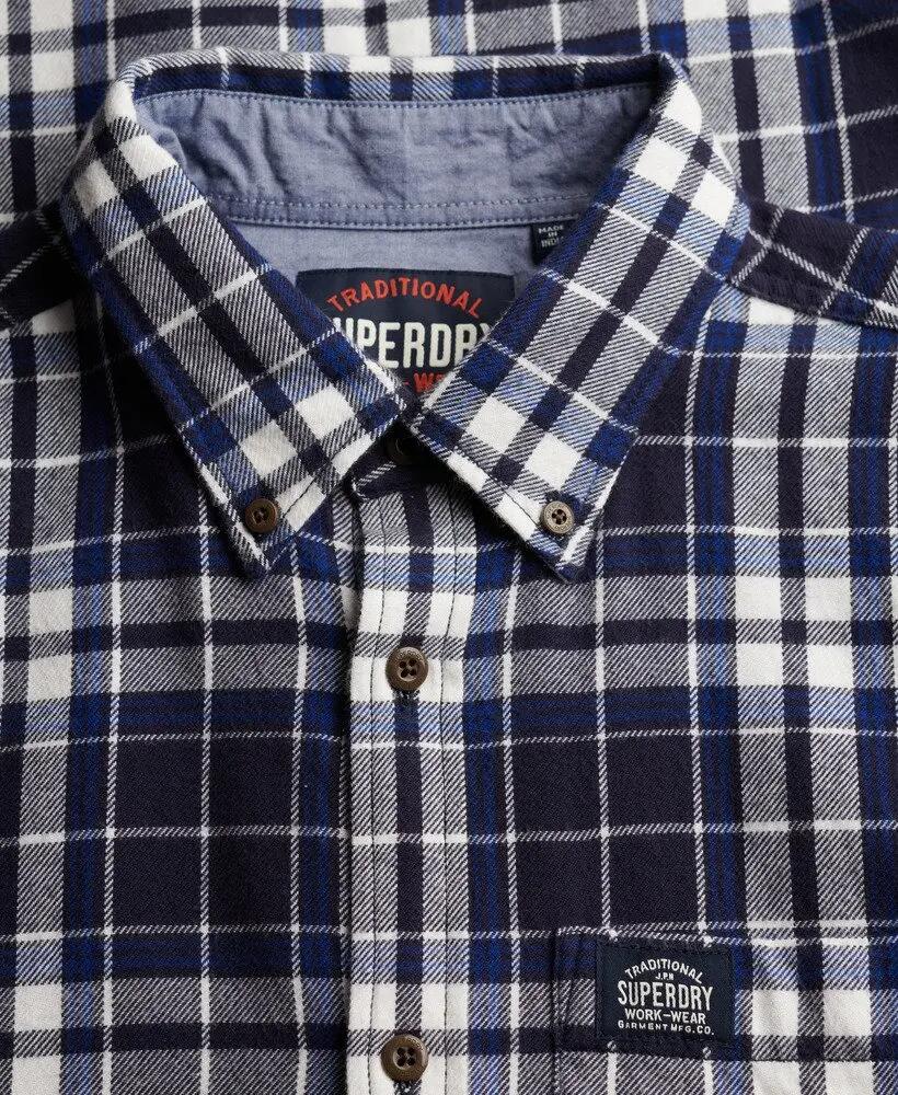 Hosszú ujjú pamut ing Superdry Lumberjack 6/7