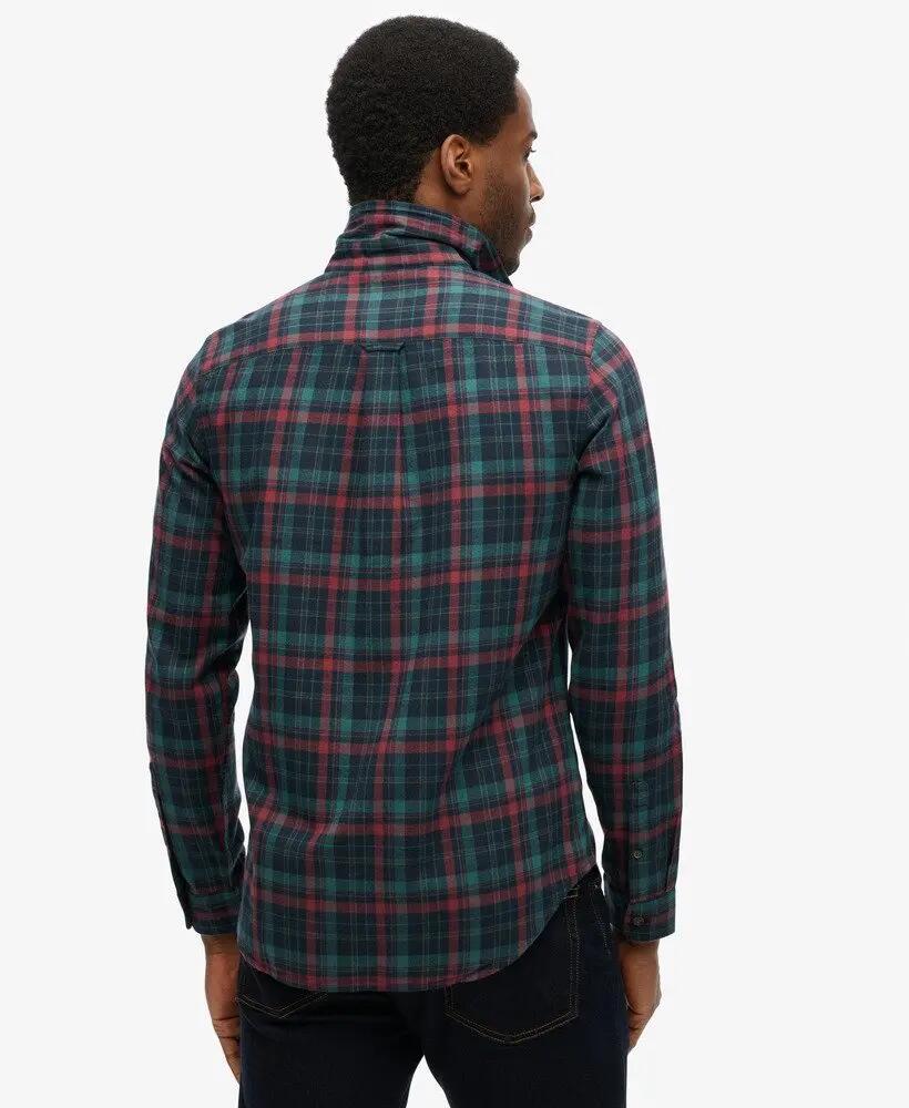 superdry Koszula Vintage Check z Bawełny Organicznej 4/6