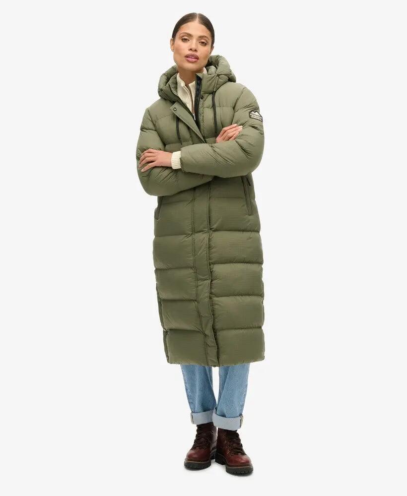 superdry Ripstop Longline Puffer Jacket — Długa pikowana kurtka ripstop 6/7