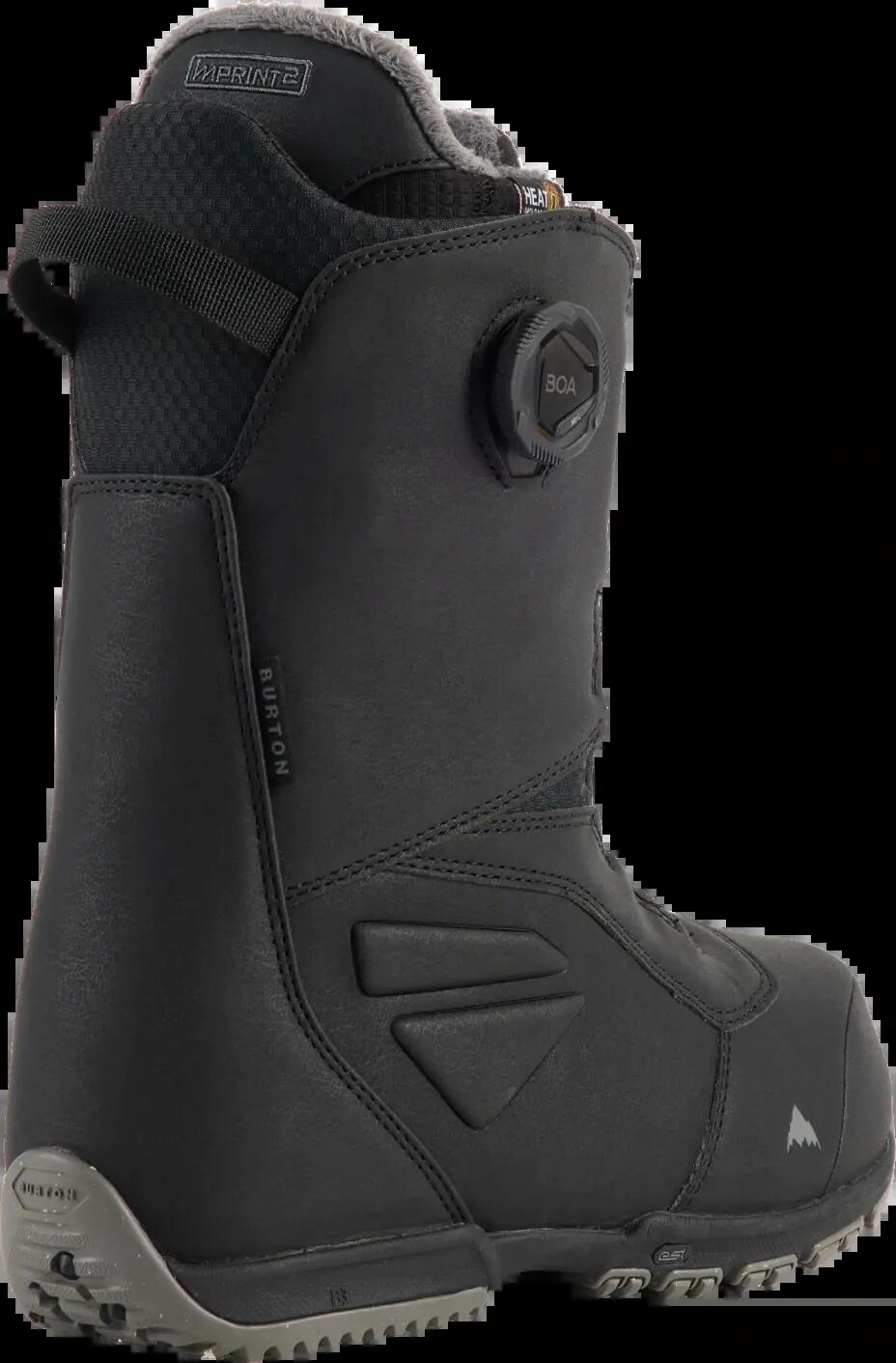 Botas de snowboard - Homem - Ruler BOA, flexibilidade média - Preto 2/5