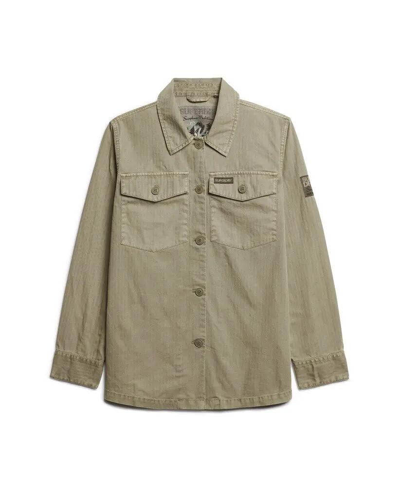superdry Military Overshirt en coton — Coupe oversize, style workwear 7/7