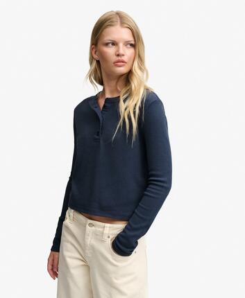 T-shirt manches longues femme Superdry Ath Ess