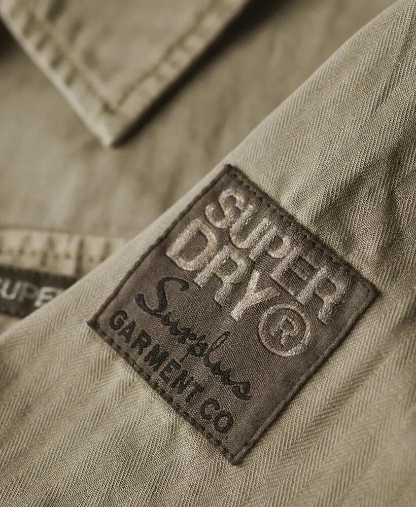 superdry Military Overshirt en coton — Coupe oversize, style workwear 6/7