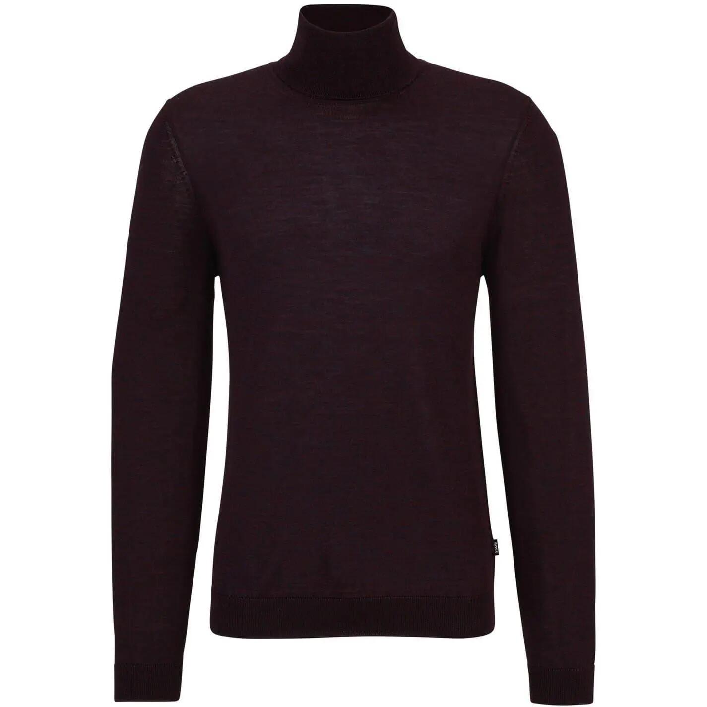 "MussoP" Pullover für Herren Dunkelrot 4/4