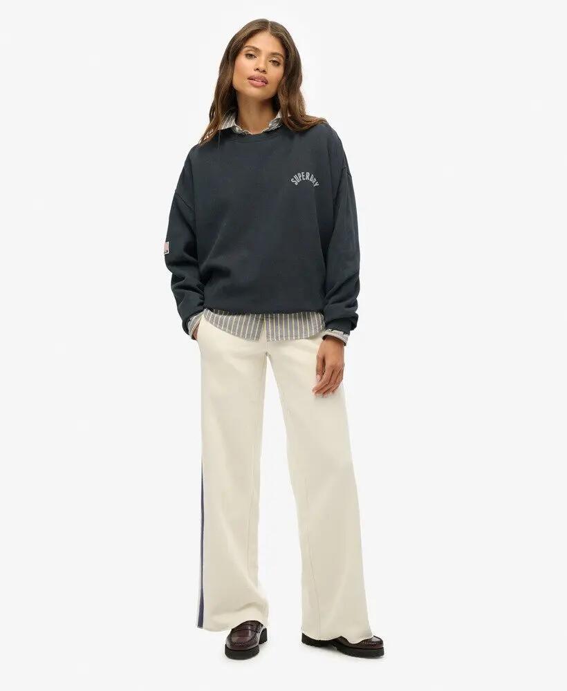 superdry Sweat Athletic Essentials estampada em algodão - corte oversized – 4/7