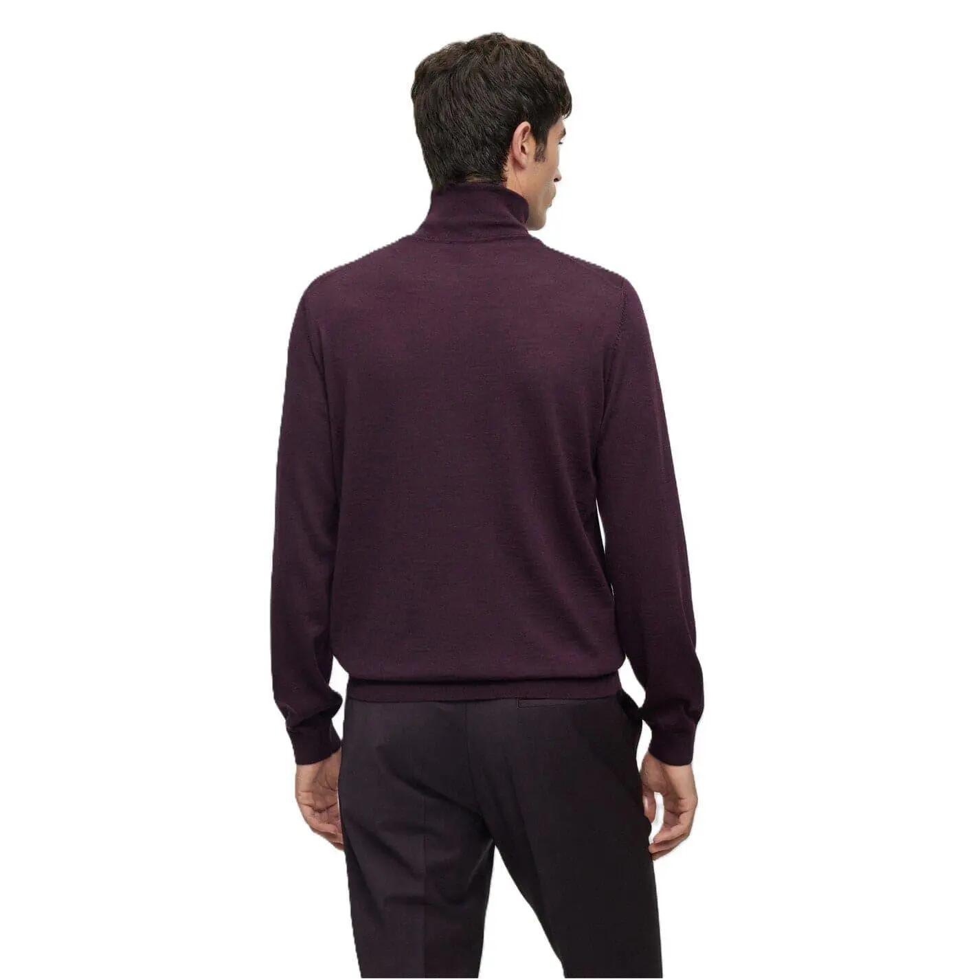 "MussoP" Pullover für Herren Dunkelrot 2/4