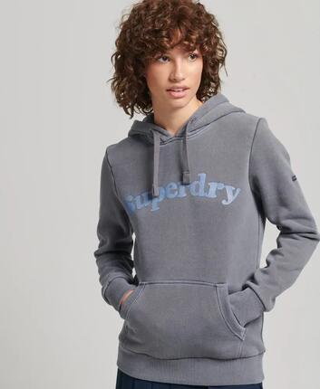 superdry Cooper Classic Hoodie – Retro look, heerlijk zacht – NAUTICAL NAVY