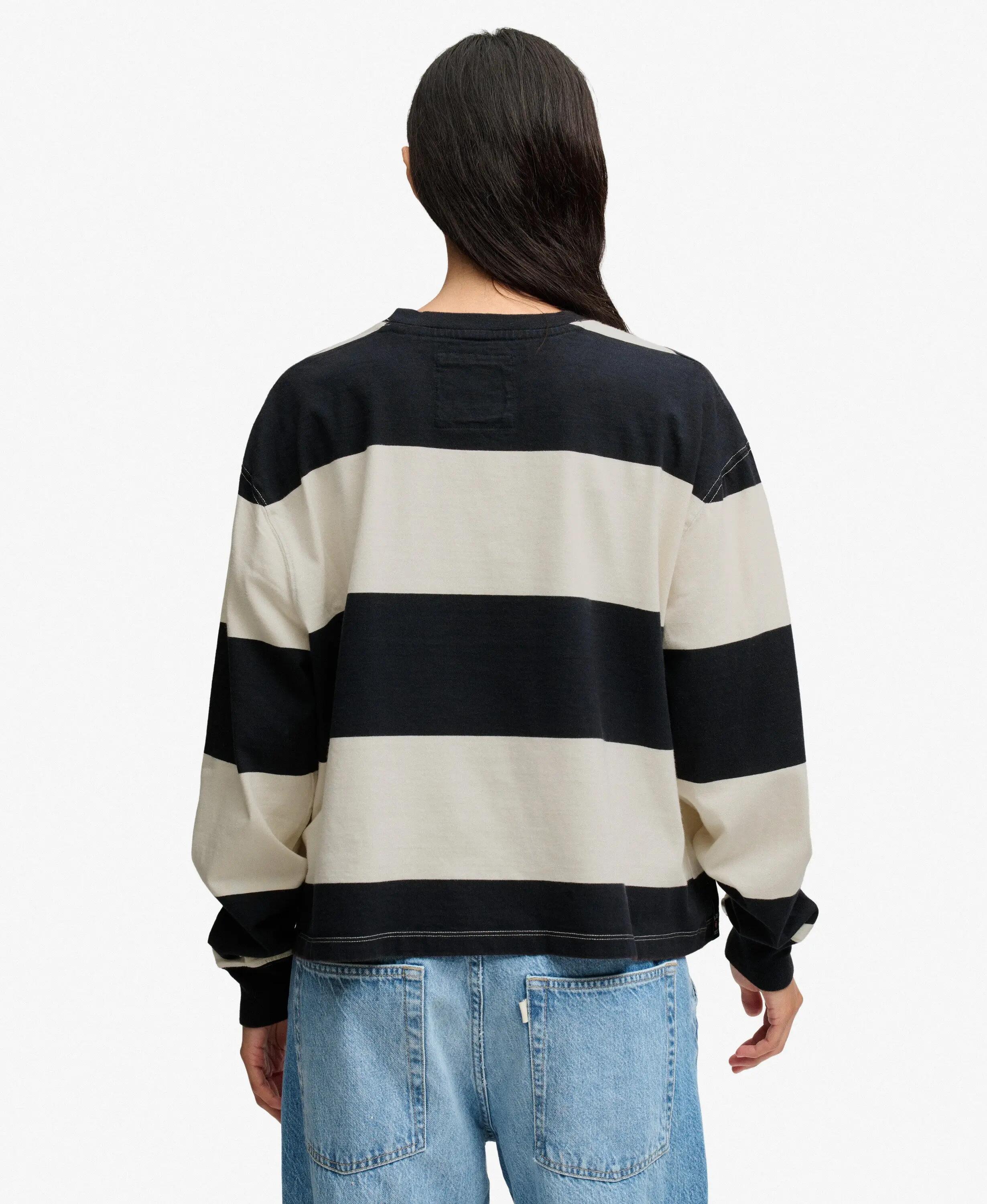 superdry Felpa Oversize Athletic Essentials a righe in cotone 5/7