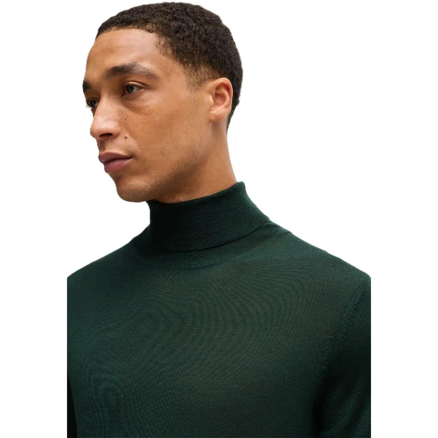 Pull MUSSOP Homme (Vert Sombre) 3/4