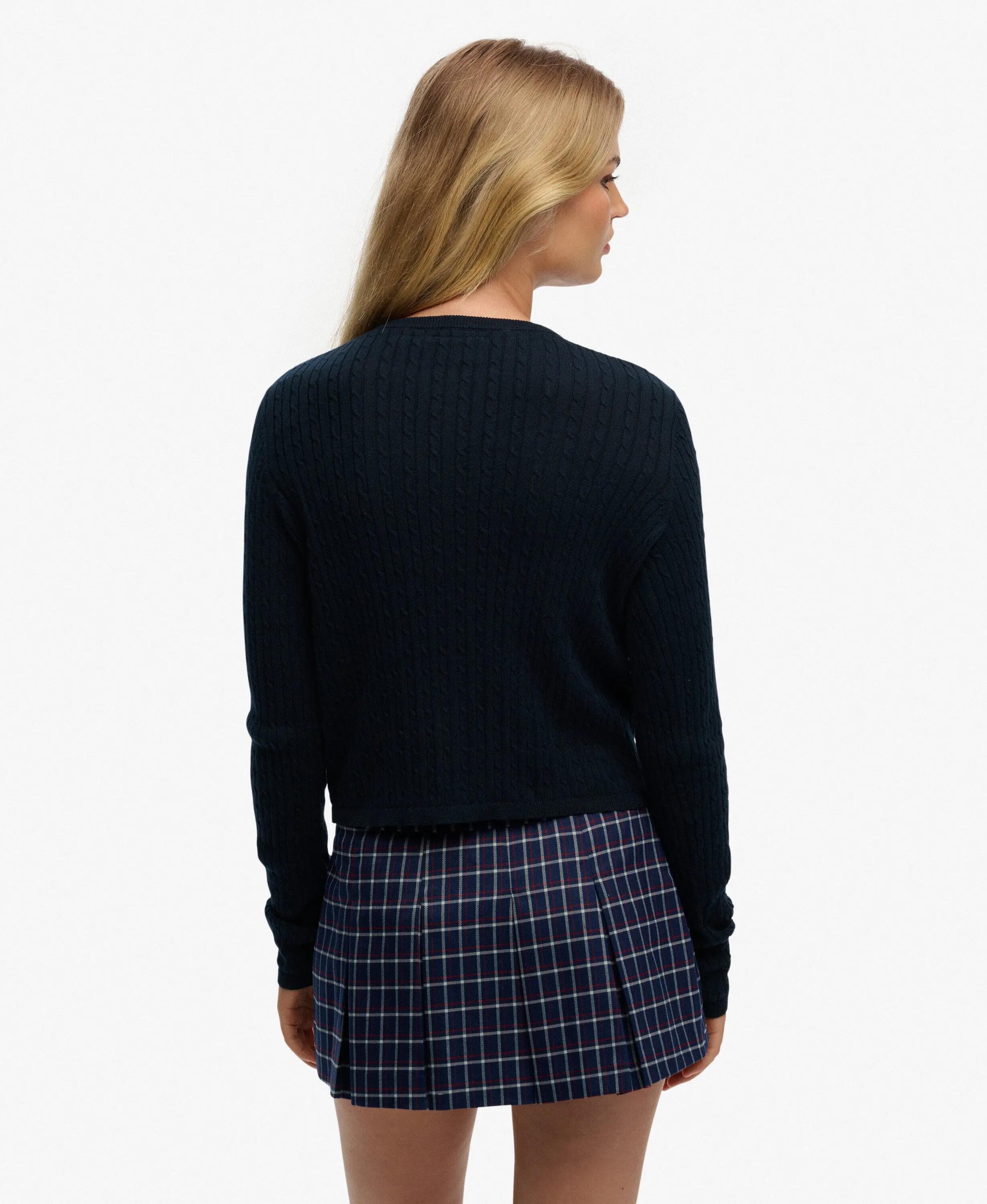 superdry Cardigan Lightweight Essential in cotone – vestibilità slim 5/5