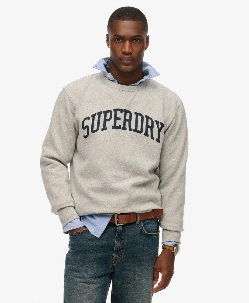 Kerek nyakú pulóver Superdry Athletic Essentials 1/4