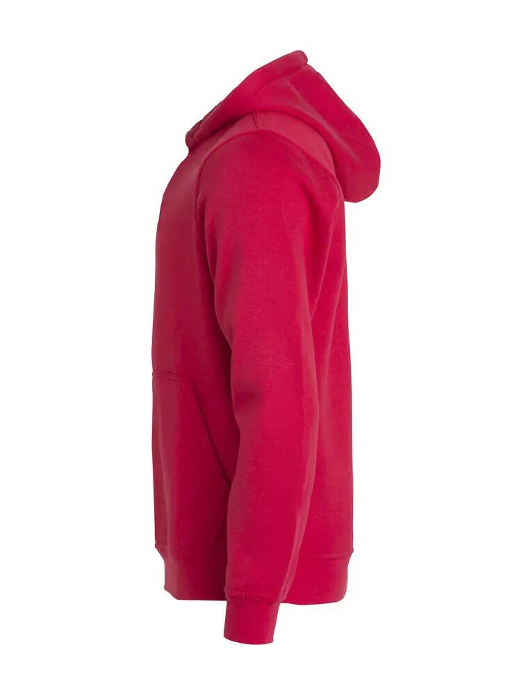 clique Basic Hoody Junior com capuz, tecido anti-pilling 3/4