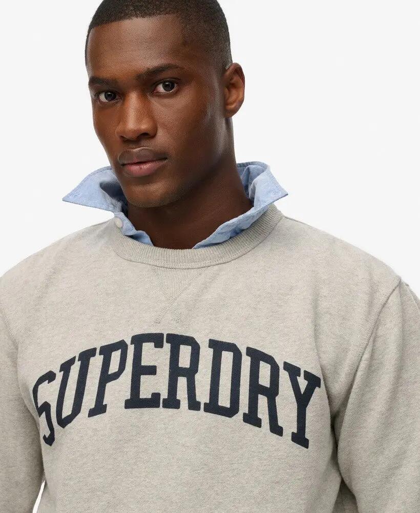 Kerek nyakú pulóver Superdry Athletic Essentials 3/4