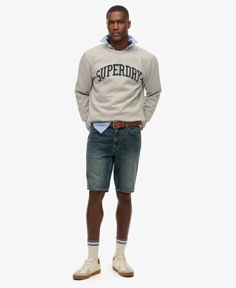 Kerek nyakú pulóver Superdry Athletic Essentials 2/4