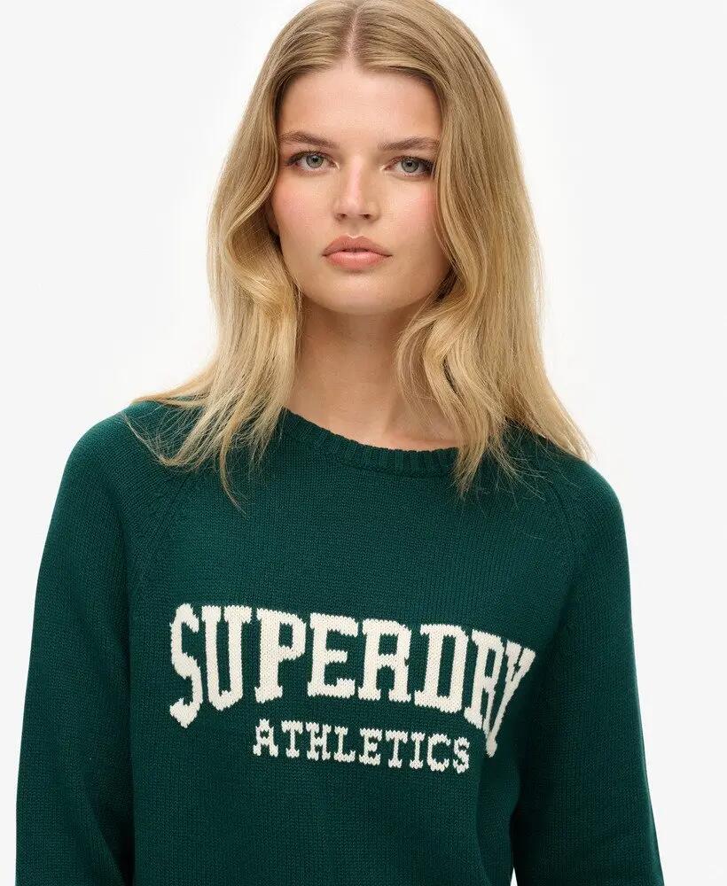 superdry Camisola Slouchy Intarsia em Algodão Biológico 4/6