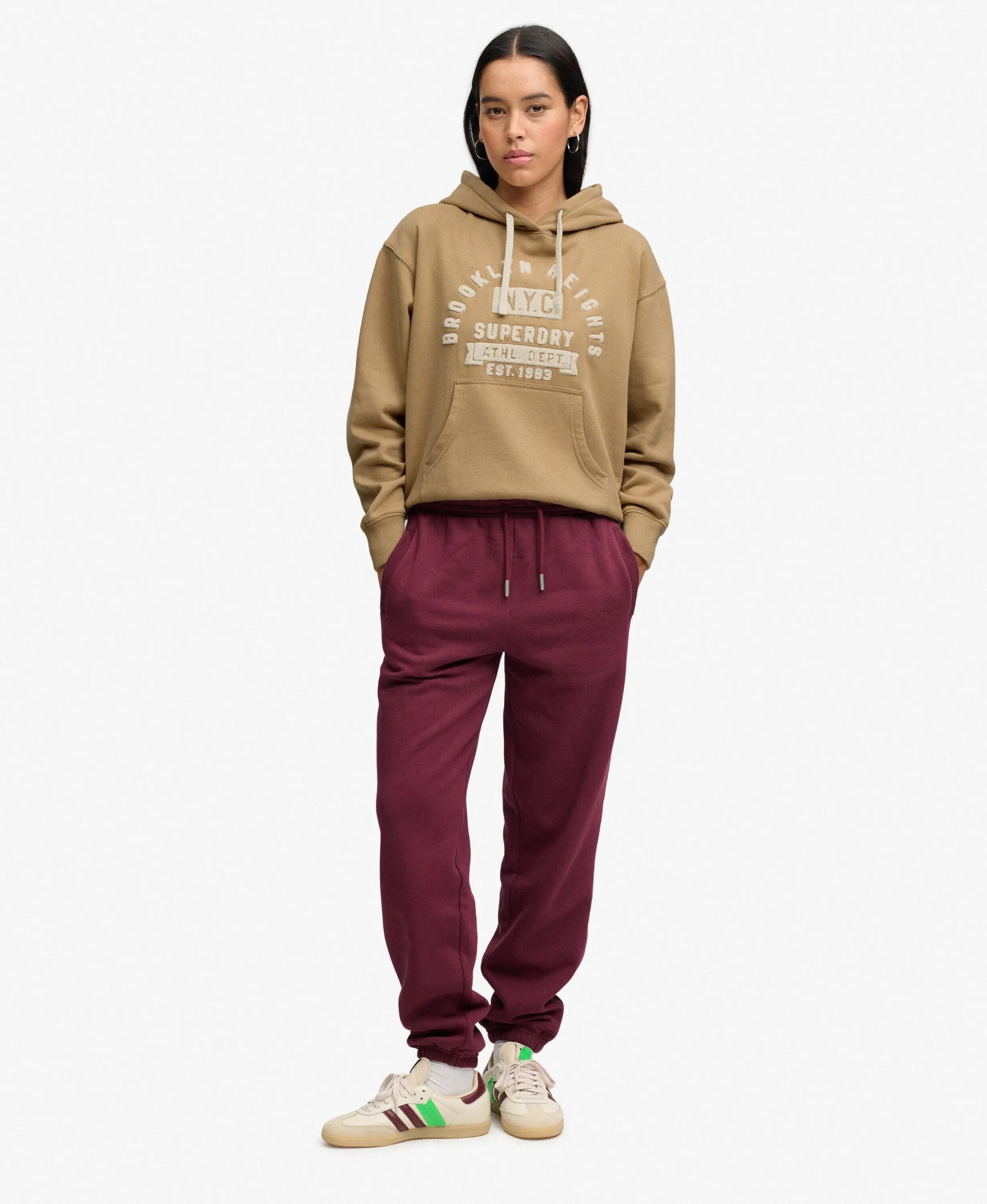 superdry Vintage Prep Chenille Hoodie – sweat chenille, corte relaxed 3/7