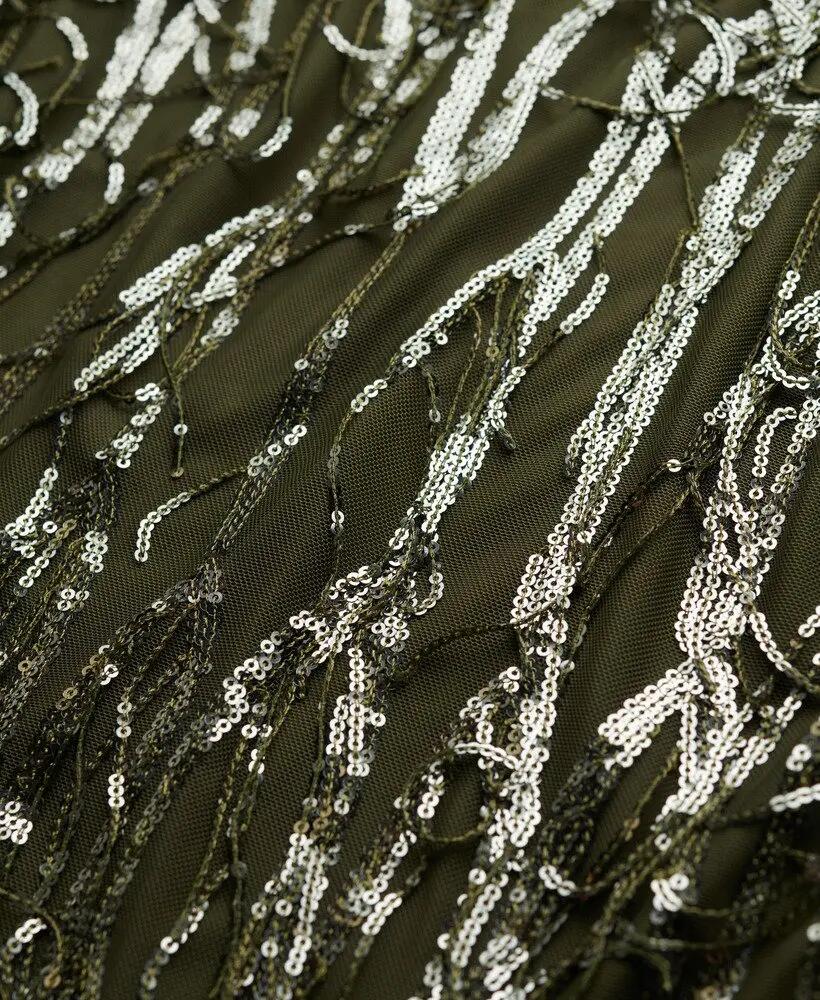 superdry Fringe Sequin Mini Dress 7/7
