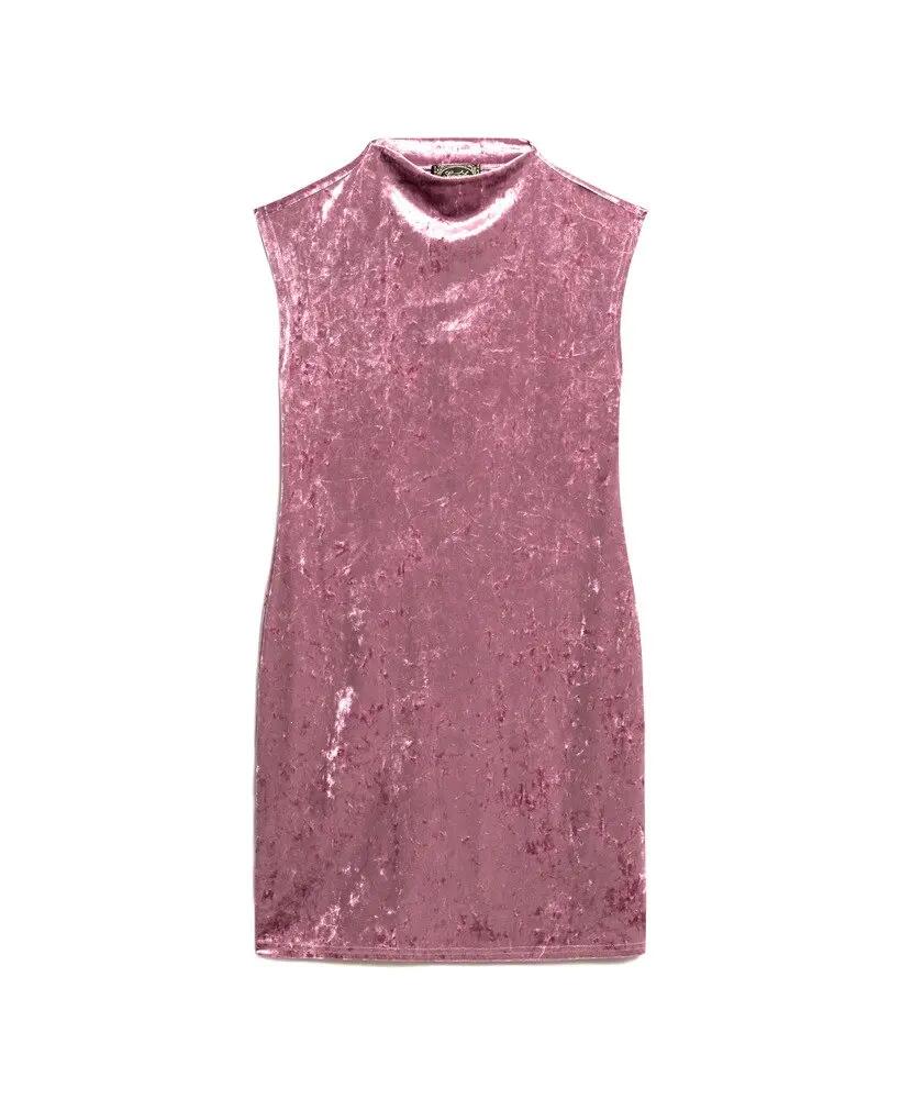 superdry Vestito Bodycon in velluto 7/7
