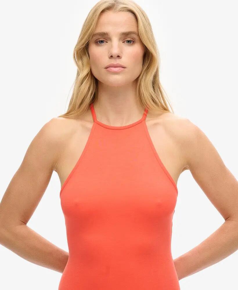 superdry Vestido mini Strappy Racer em jersey – Slim fit 2/4