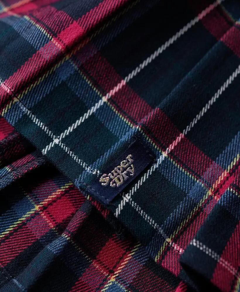 superdry Minigonna a Quadri a Vita Media 4/5