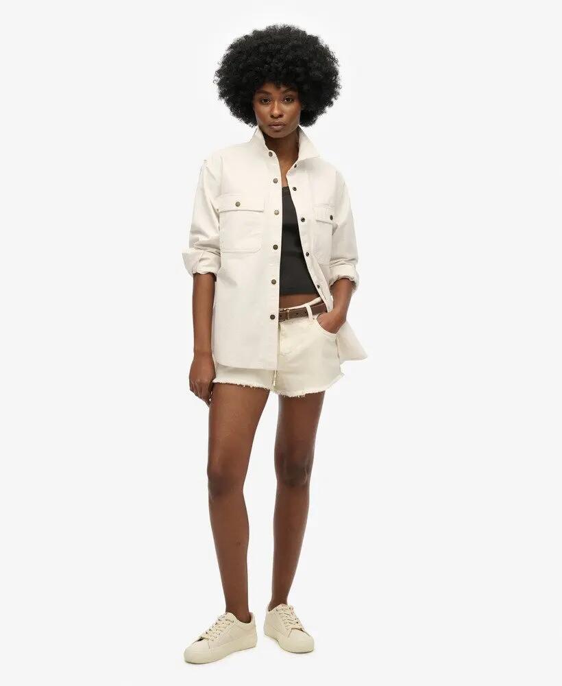 superdry Workwear Overshirt in cotone – vestibilità oversize 2/4