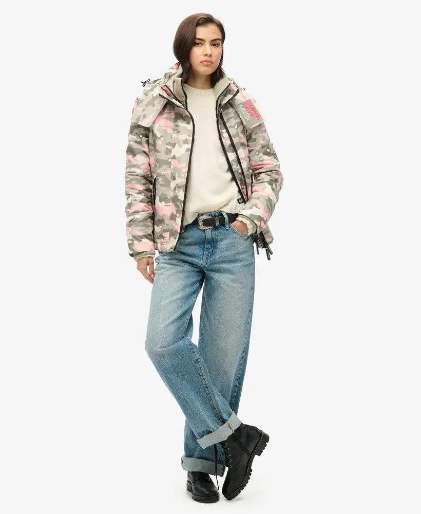 superdry Casaco Windbreaker Mountain com capuz em poliéster reciclado 2/7