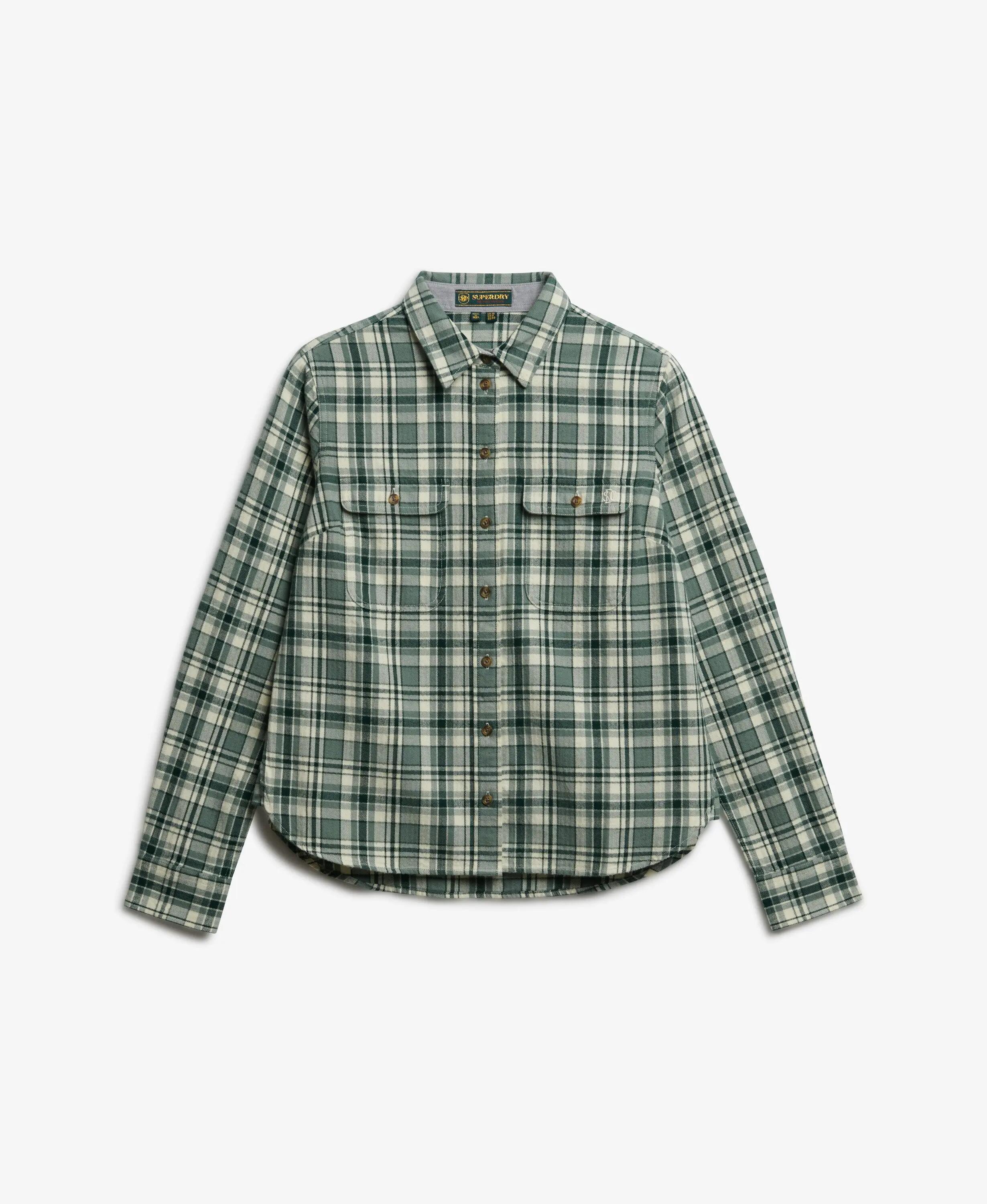 superdry Chemise Lumberjack à Carreaux en Flanelle - 100% Coton Bio 7/7