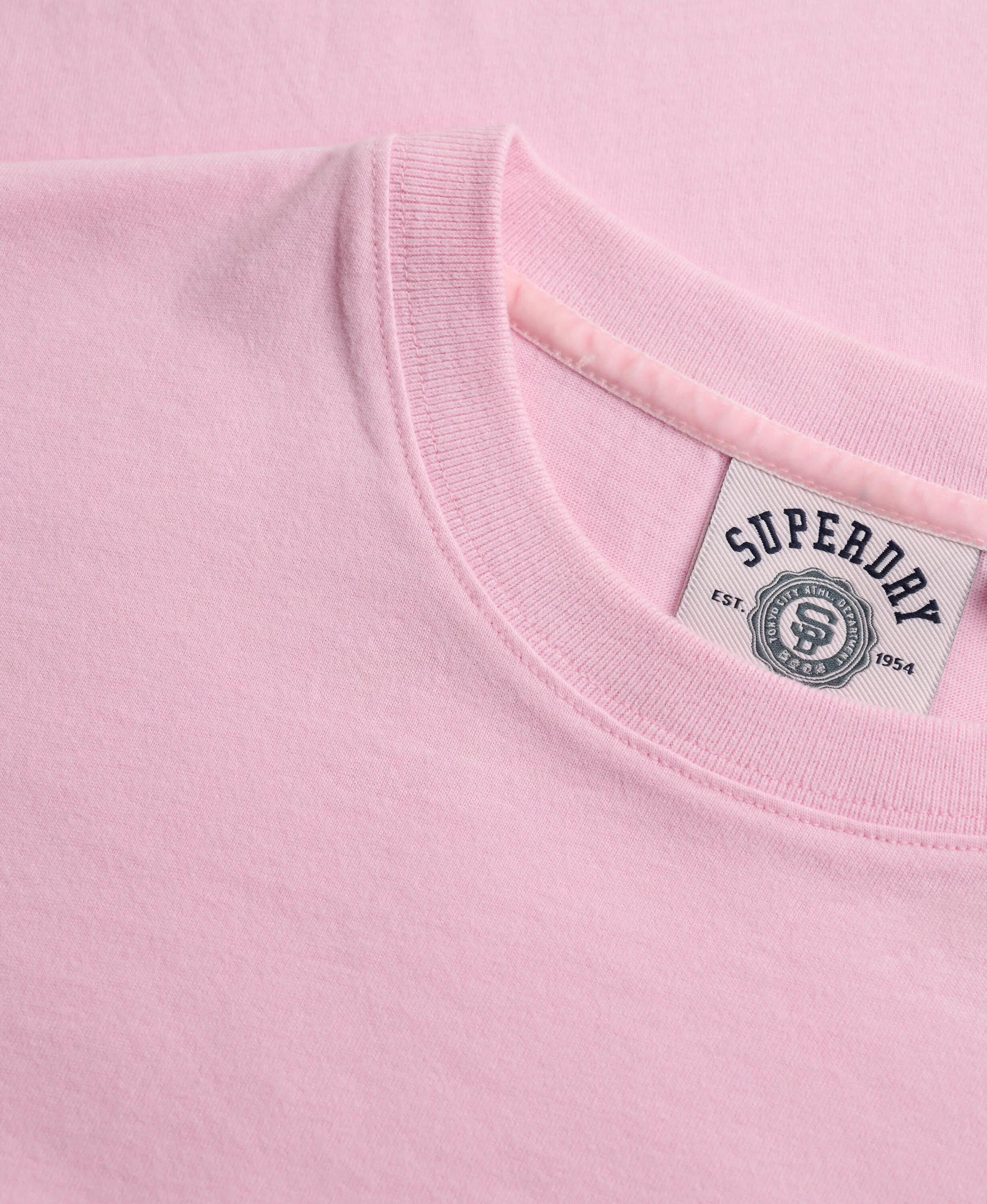 superdry T-shirt Essential Logo ricamato in cotone biologico 6/6