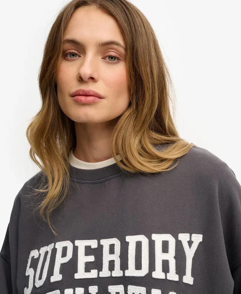 superdry Sudadera Athletic Essentials Relaxed con aplique – 100% algodón 4/7
