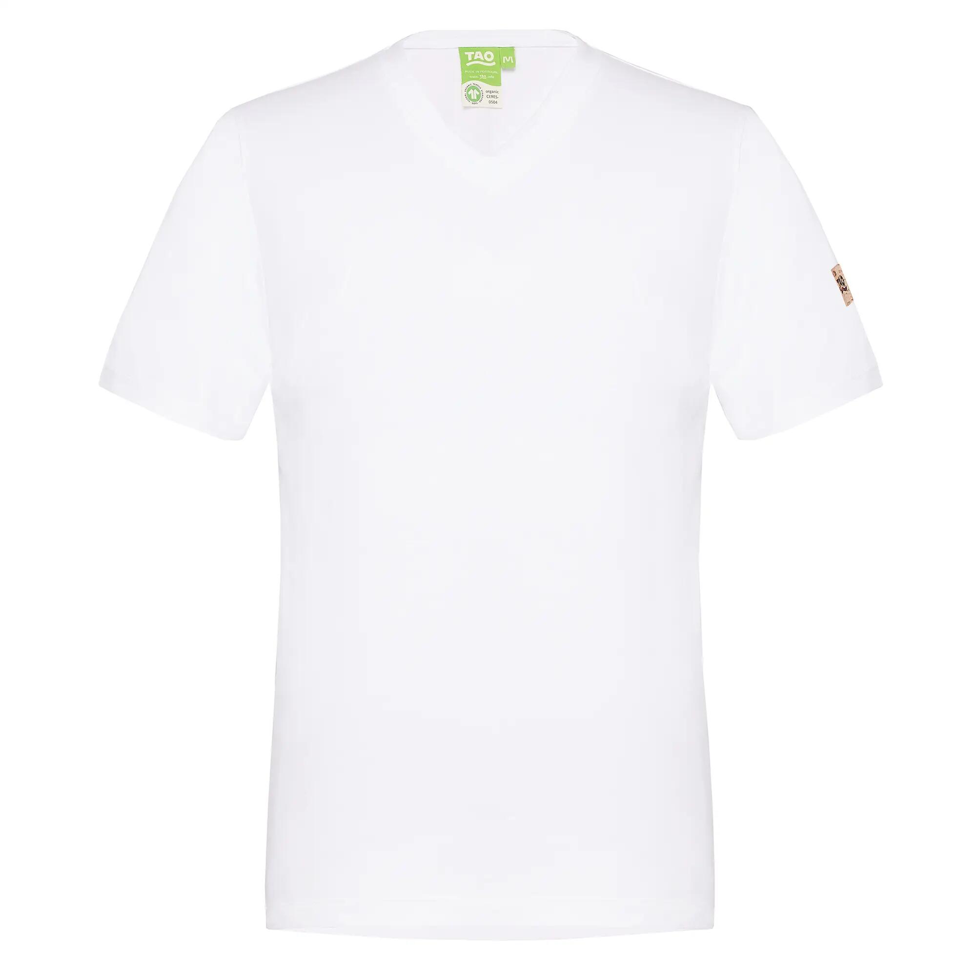 Herren MATS Freizeitshirt mit V-Ausschnitt aus Bio-Baumwolle 4/5