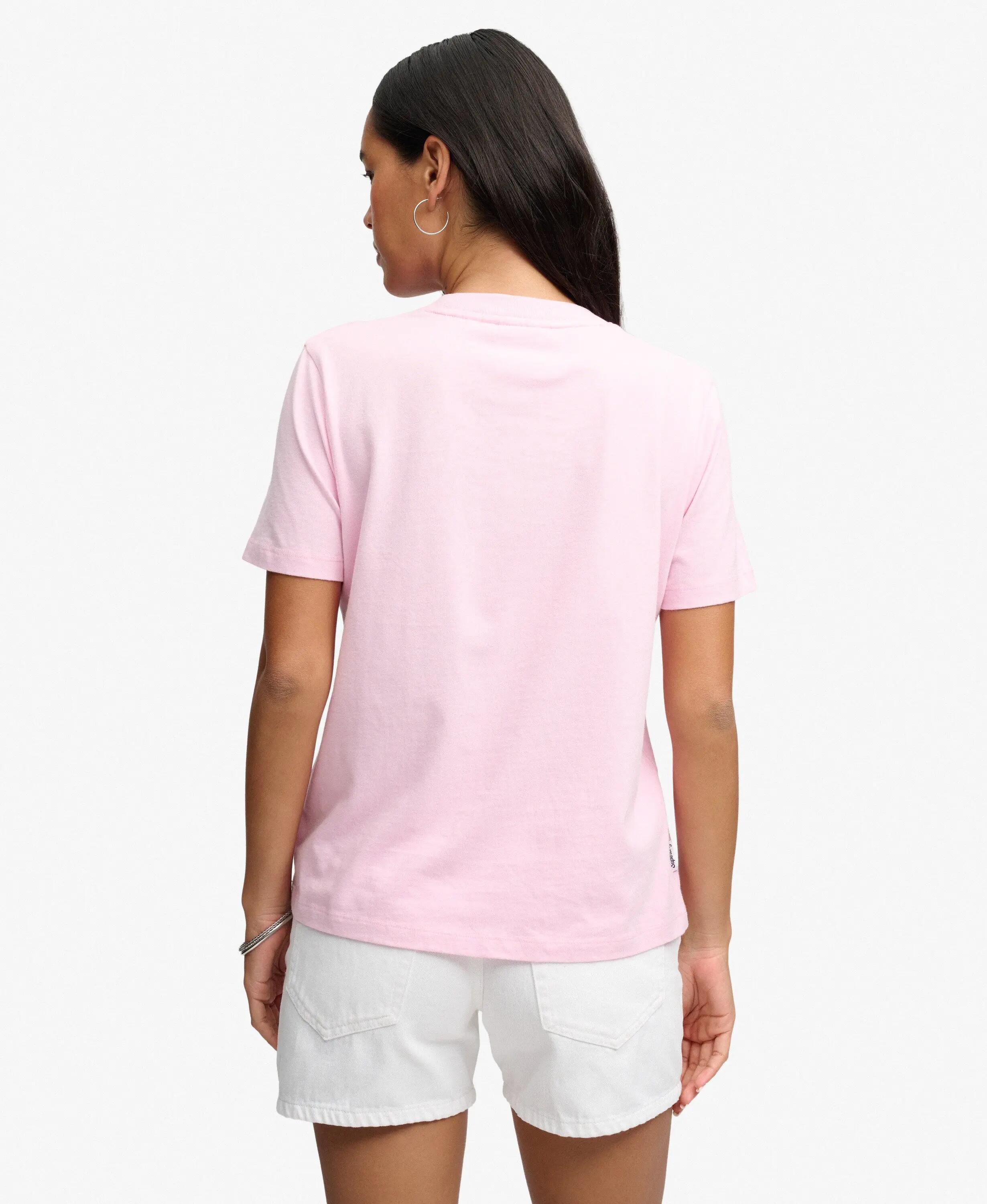 superdry T-shirt Essential Logo ricamato in cotone biologico 5/6