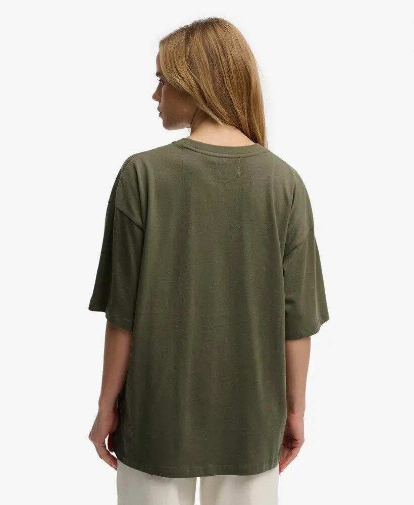 superdry T-shirt oversize com adornos tattoo 5/7