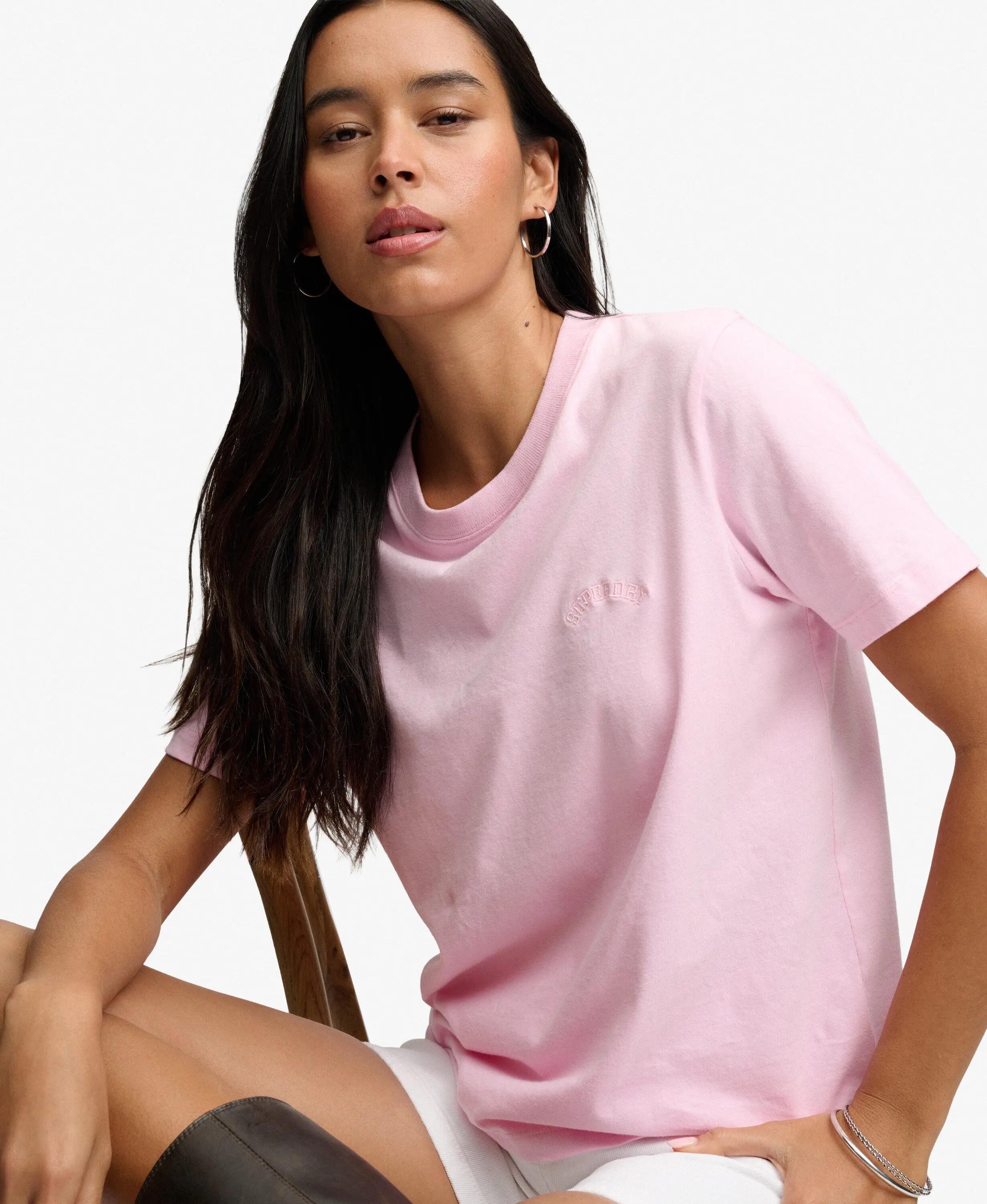 superdry T-shirt Essential Logo ricamato in cotone biologico 2/6