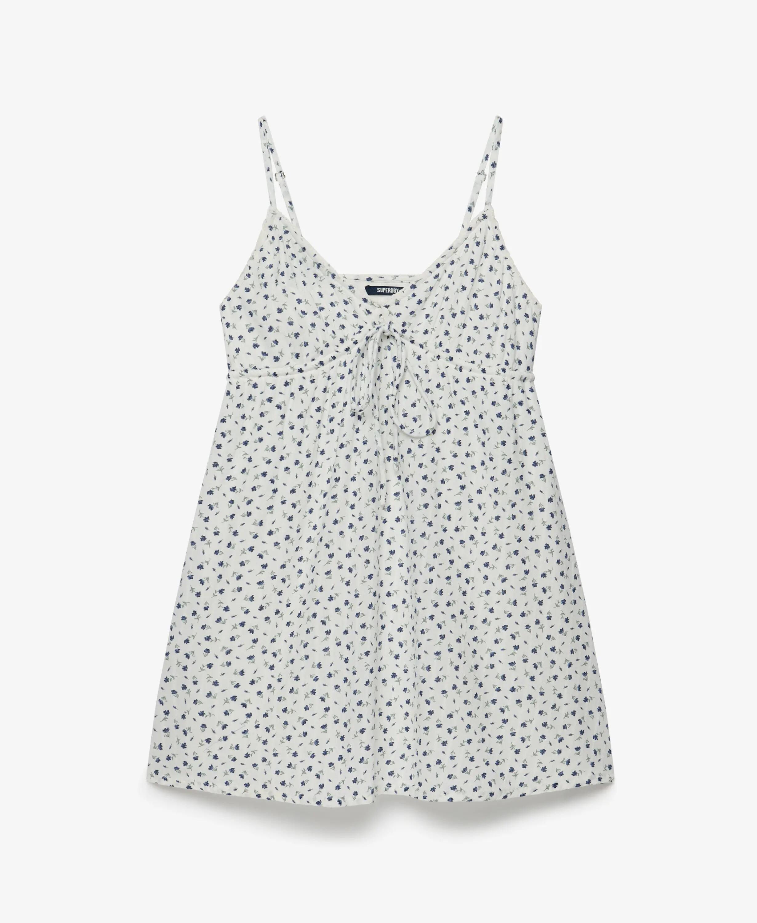 superdry Vestido Textured Woven Cami – Off White Ditsy Floral 7/7