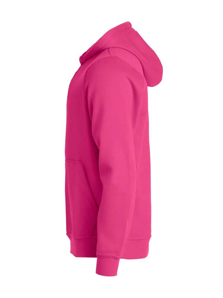 clique Basic Hoody Junior com capuz em mistura poliéster-algodão 3/4