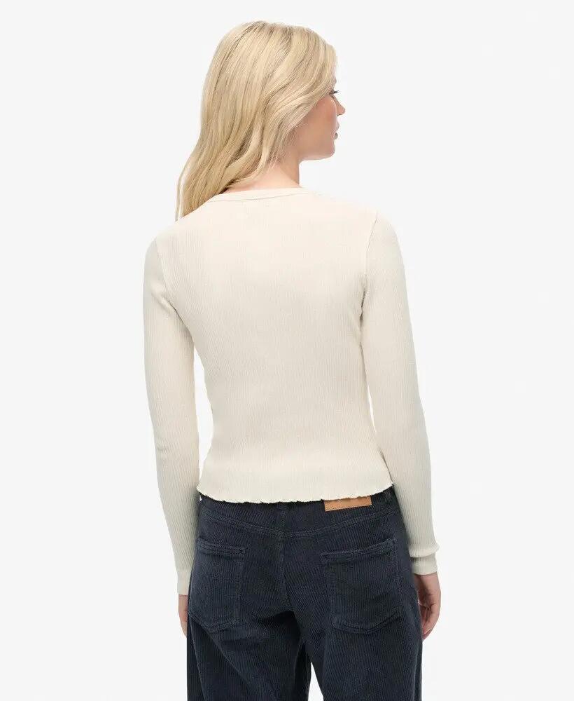 superdry Cardigan a costine Athletic Essentials in cotone – slim fit 5/6