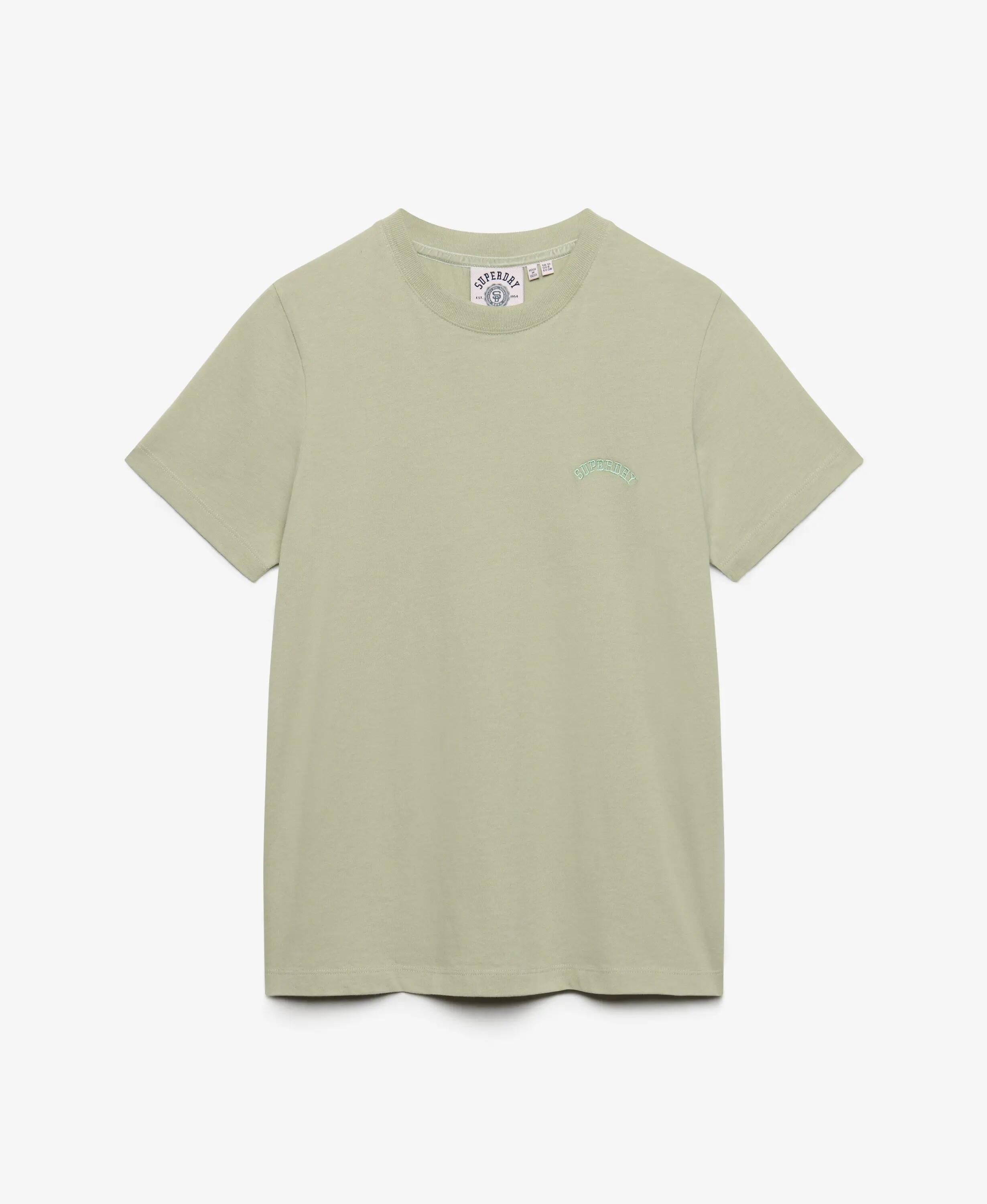 superdry T-shirt Essential Logo bordado em algodão orgânico 7/7