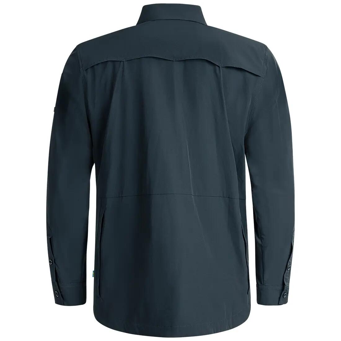 Quick-Dry-Hemd Herren Anthrazit 3/5