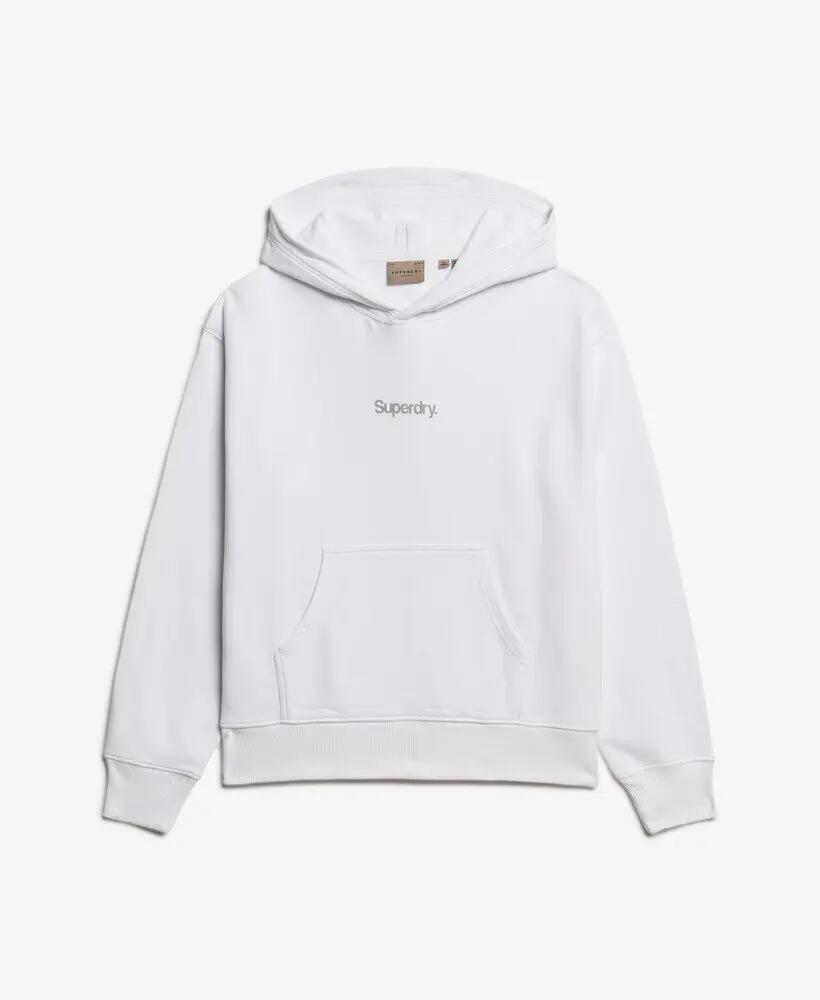 superdry Core Logo City Loose Hood sweatshirt mulher em algodão orgânico – 6/6