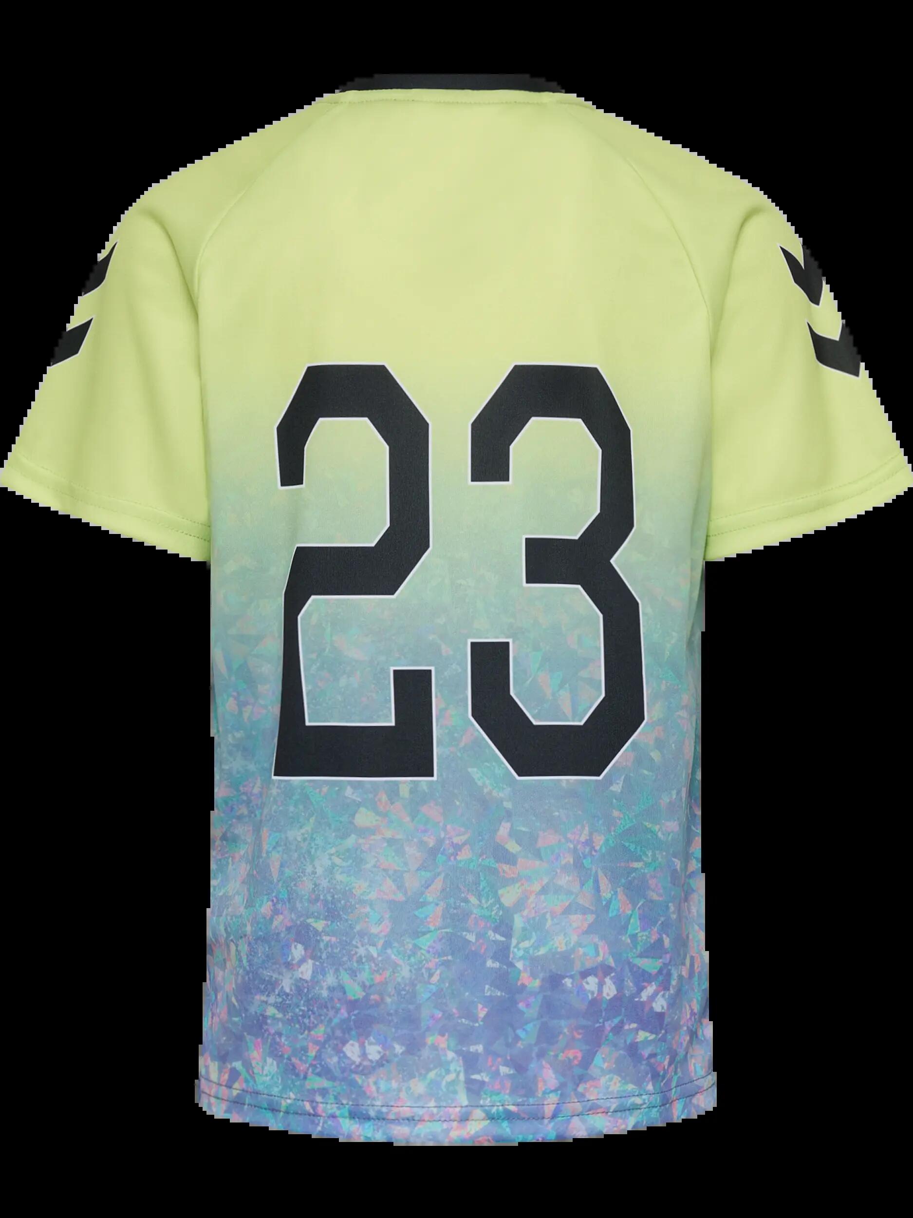 hummel hmlSHIMMER T-shirt maniche corte in poliestere con effetto shimmer 2/5