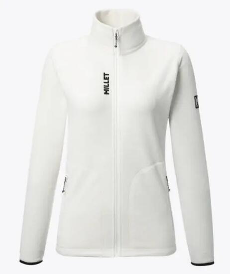 Veste Polaire Randonnée Femme Millet "SENECA POLAR JKT W" S Blanc