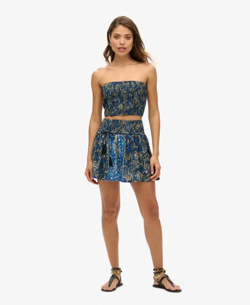 superdry Gonna mini St Tropez Paisley in poliestere 2/6