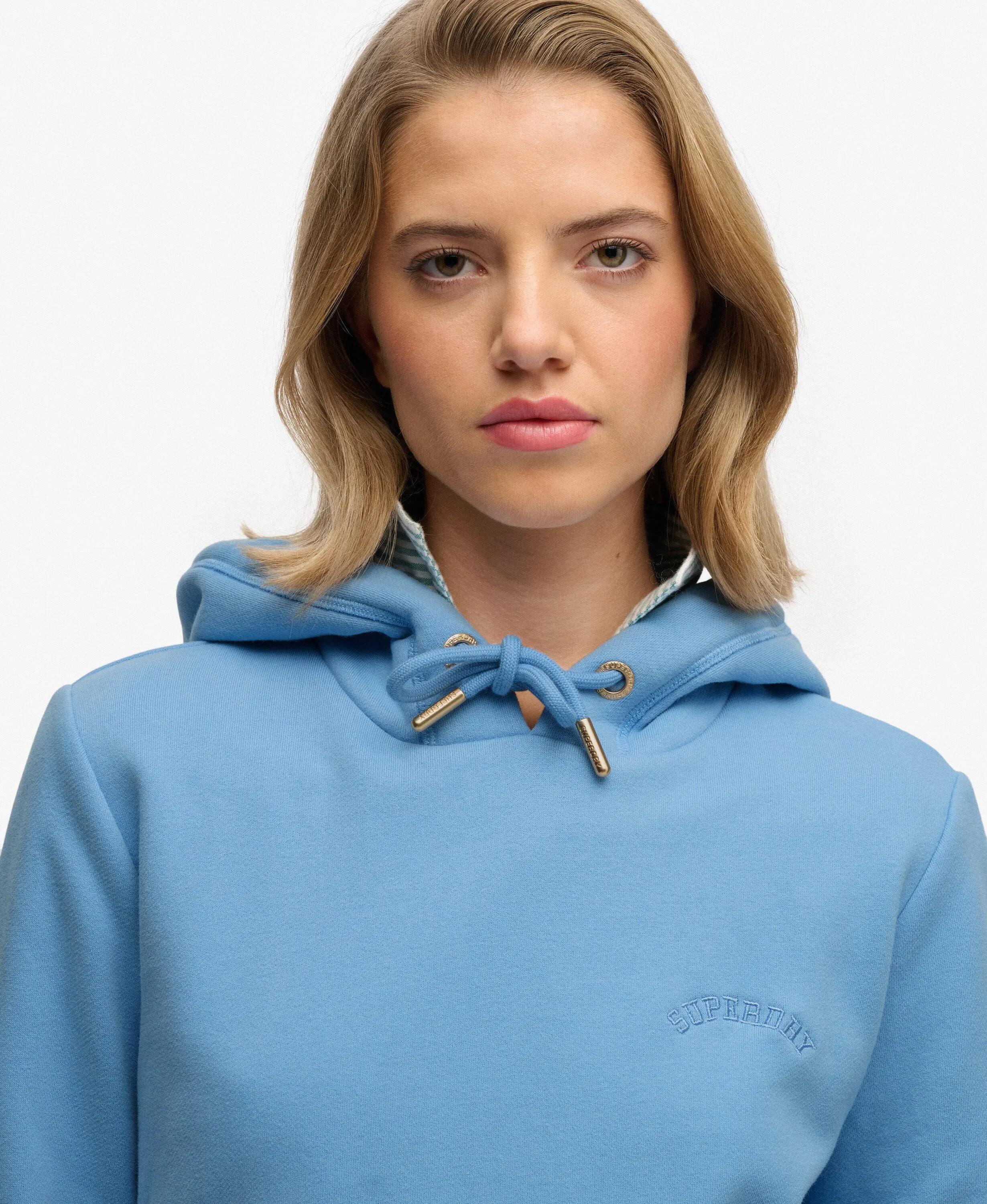 superdry Hoodie Essential Logo bordado – corte relaxed 4/7