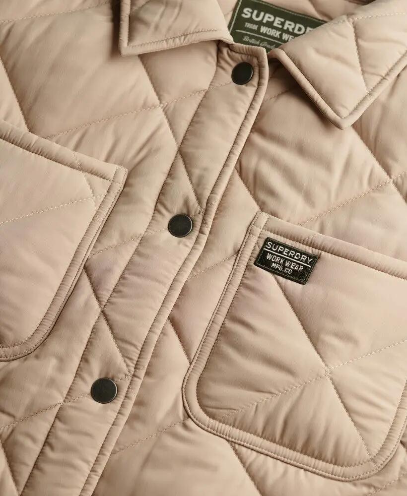 superdry Giacca trapuntata Quilted Chore Liner – Imbottitura in poliestere 6/7