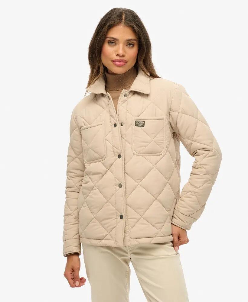 superdry Giacca trapuntata Quilted Chore Liner – Imbottitura in poliestere 4/7
