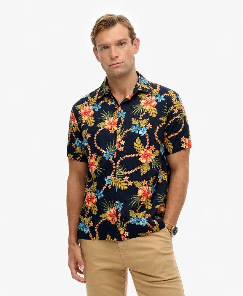 superdry Koszula Hawaiian z nadrukiem, bawełna-modal 4/5