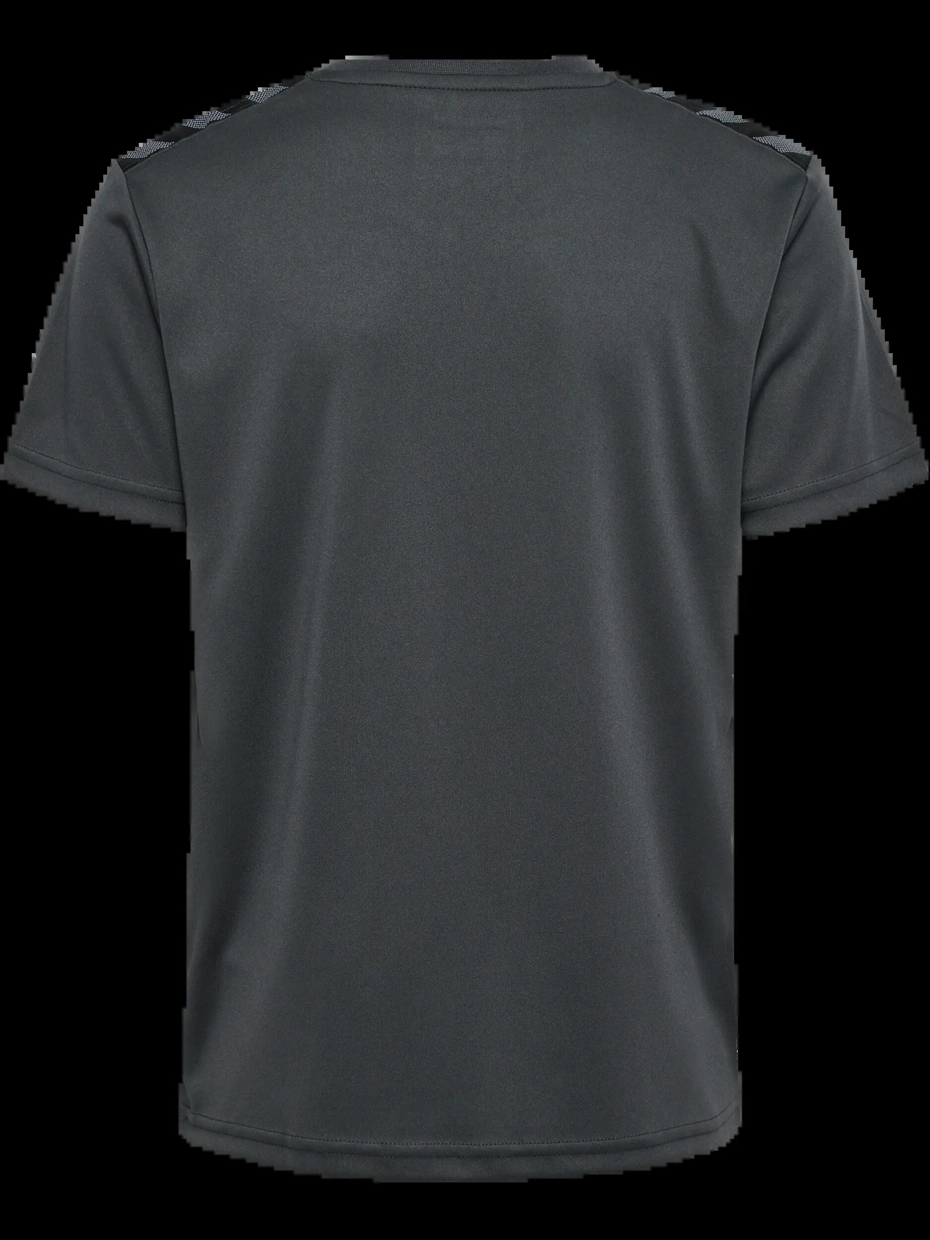 hummel T-shirt hmlAUTHENTIC PL JERSEY S/S KIDS - Polyester, Asphalt 2/6