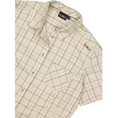 cmp Woman Shirt Camisa mujer 100% poliéster - 53ZV Cream-Toffee 4/5